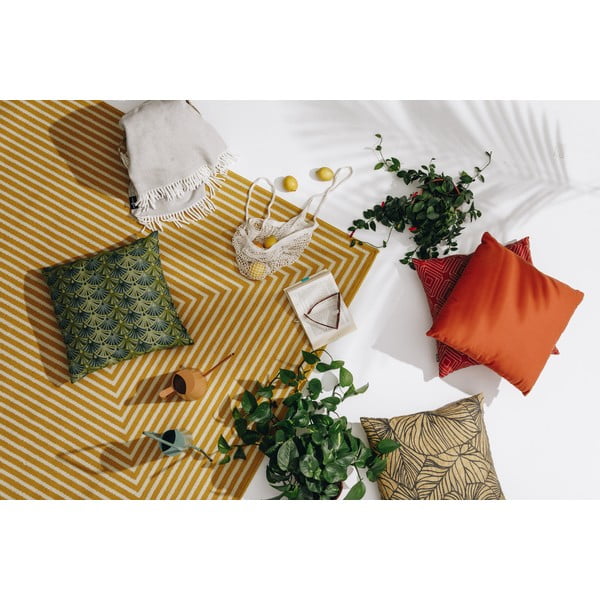 Červeno-oranžový záhradný vankúš Hartman Bibi, 50 x 50 cm-image-1