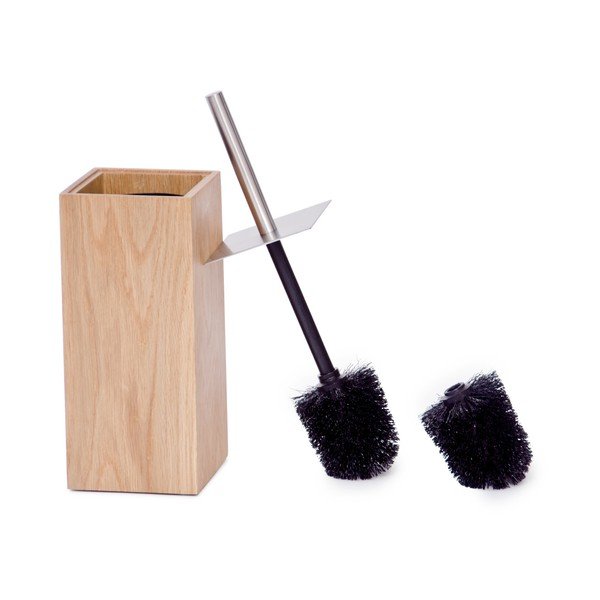 Toaletná kefa z dubového dreva Wireworks Mezza-image-1