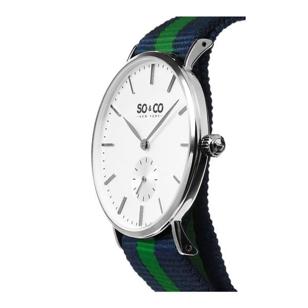 Pánske hodinky Madison Stripe Green/Blue-image-2