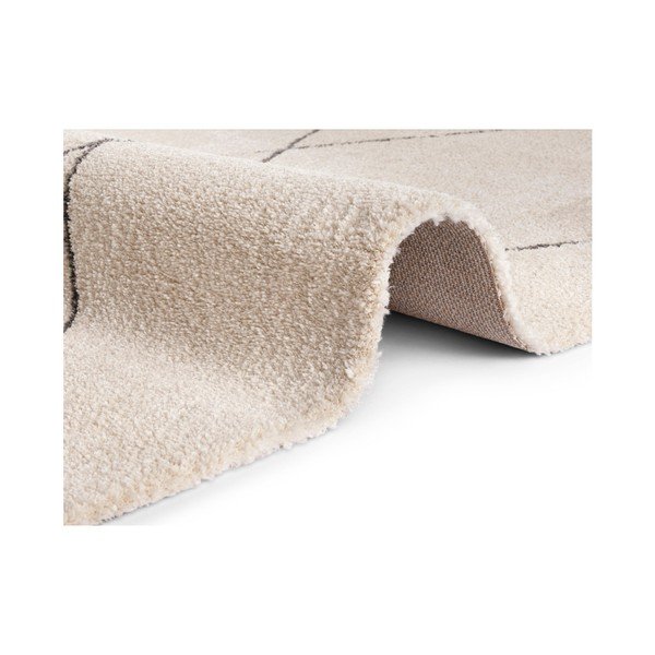 Krémovobiely koberec Elle Decoration Glow Massy, 80 x 150 cm-image-3
