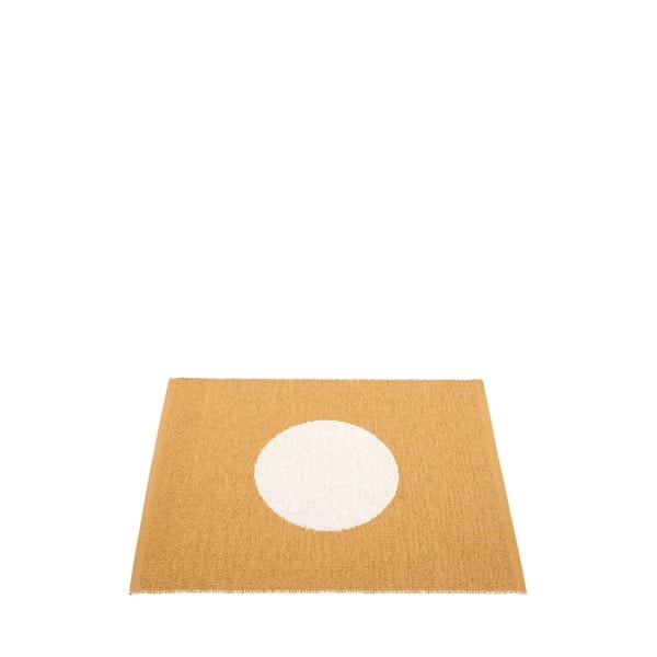 Okrovožltý vnútorný a vonkajší koberec 70x90 cm Vera Ochre – Pappelina