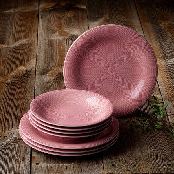 Ružový porcelánový tanier Like by Villeroy & Boch Group, 28,5 cm-image-1