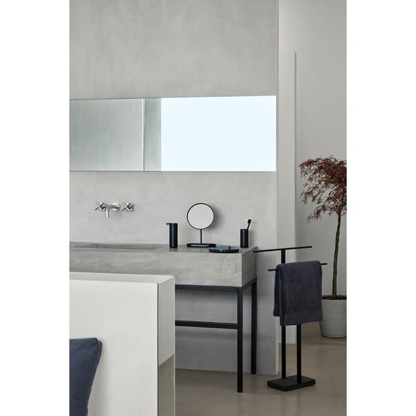 Čierny kovový stojan na uteráky Blomus, výška 86 cm-image-3