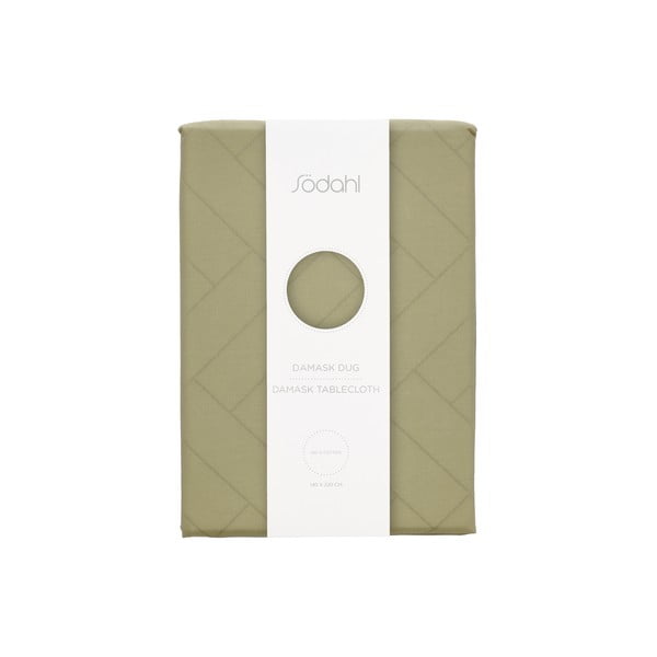 Damaškový obrus 140x320 cm Tiles Damask – Södahl-image-3
