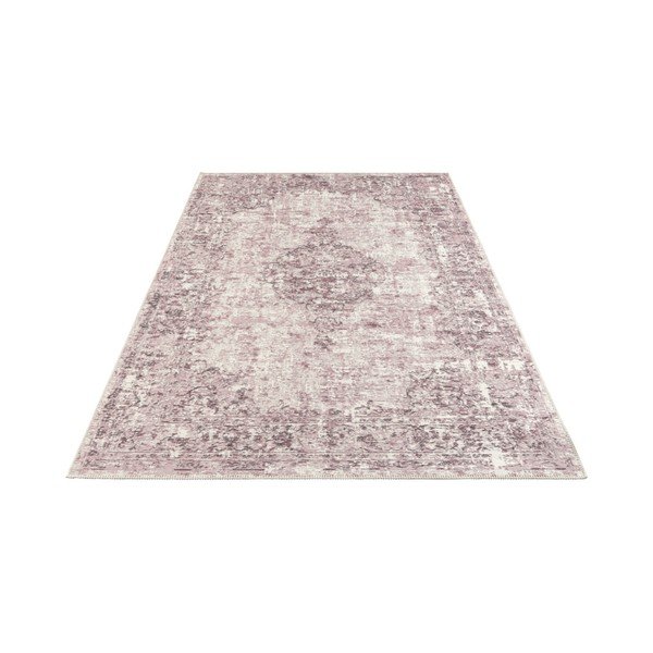 Tmavoružový koberec Elle Decoration Pleasure Vertou, 80 × 150 cm-image-1
