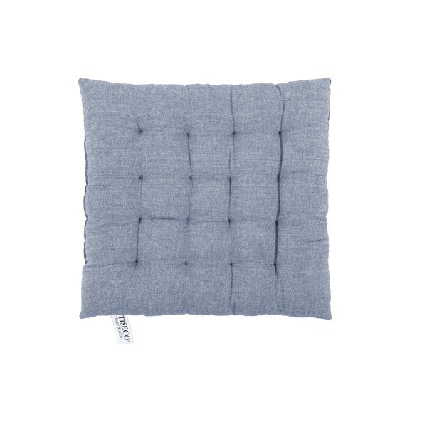 Modrý sedák na stoličky Tiseco Home Studio, 40 x 40 cm-image-1