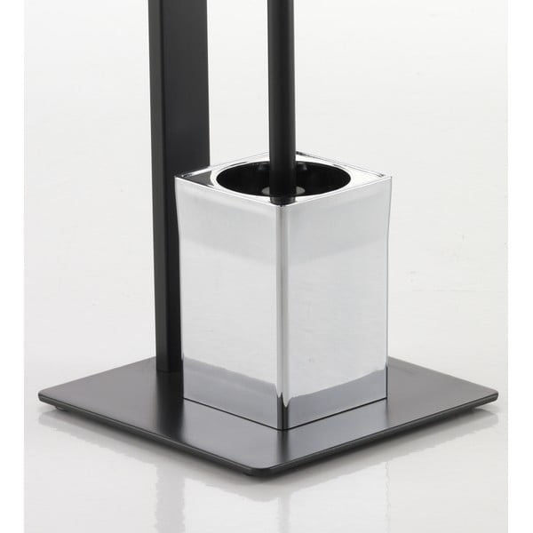 Oceľový stojan na toaletný papier s kefou Sayo - Tomasucci-image-1