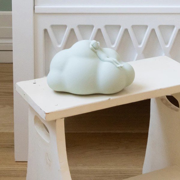 Detské nočné svietidlo v mentolovej farbe Cloud Dusty Green – Cam Cam Copenhagen-image-1