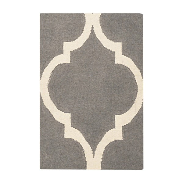 Vlnený koberec Bakero Caroline Grey, 60 × 90 cm