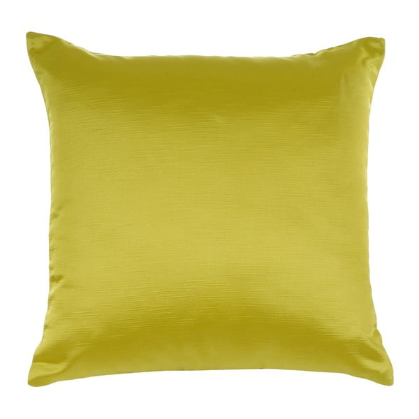 Žltá žakárová obliečka na vankúš Apolena Bon Cha, 43 × 43 cm