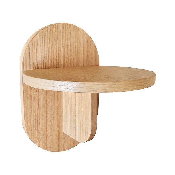 Polica v dekore duba v prírodnej farbe Soft - Woodman-image-1