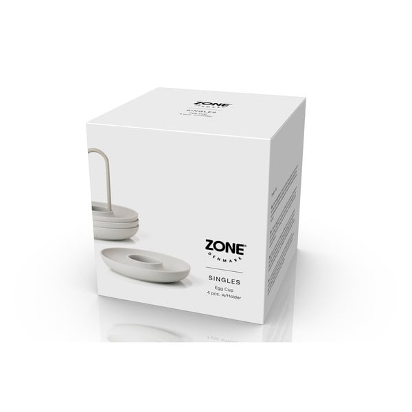 Kovové stojančeky na vajíčka v súprave 4 ks Singles – Zone-image-4