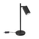 Čierna stolová lampa (výška  43 cm) Gleam – Sollux