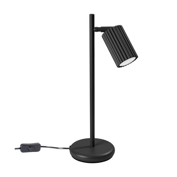 Čierna stolová lampa (výška  43 cm) Gleam – Sollux