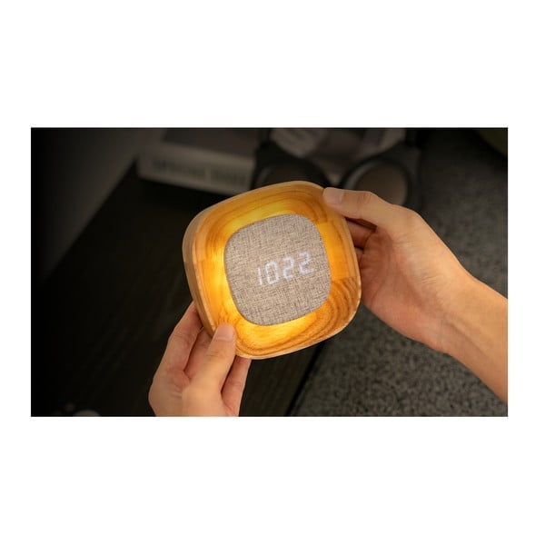 Digitálny budík Lumos Ash – Gingko-image-4