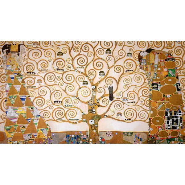 Reprodukcia obrazu Gustav Klimt Tree of Life, 90 × 50 cm