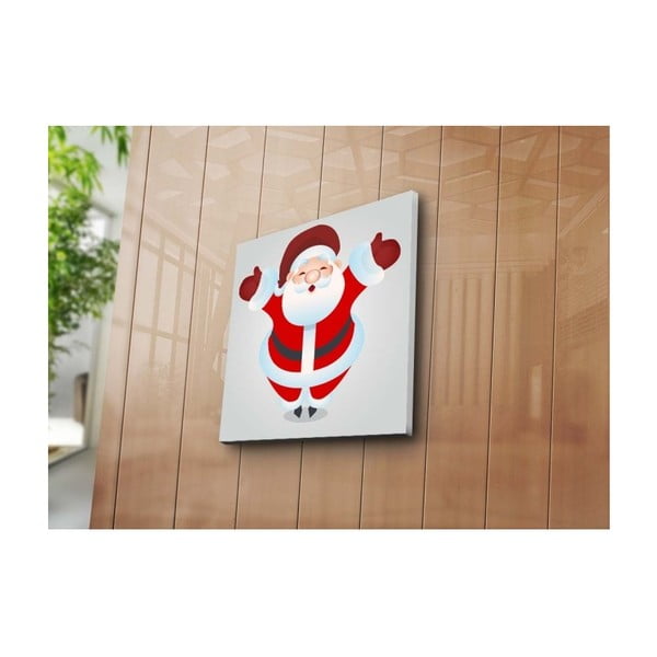Dekoratívny  obraz Hello Santa, 45x45 cm