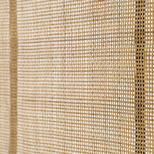 Čelo postele z ratanového dreva s černými detaily Kave Home Lalita, 170 x 120 cm-image-4