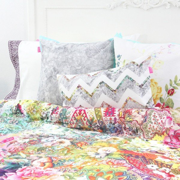 Sada 2 bavlnených obliečok na vankúš Happy Friday Boho Chic-image-1