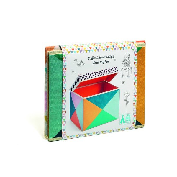 Pestrofarebná škatuľka na hračky Djeco-image-1