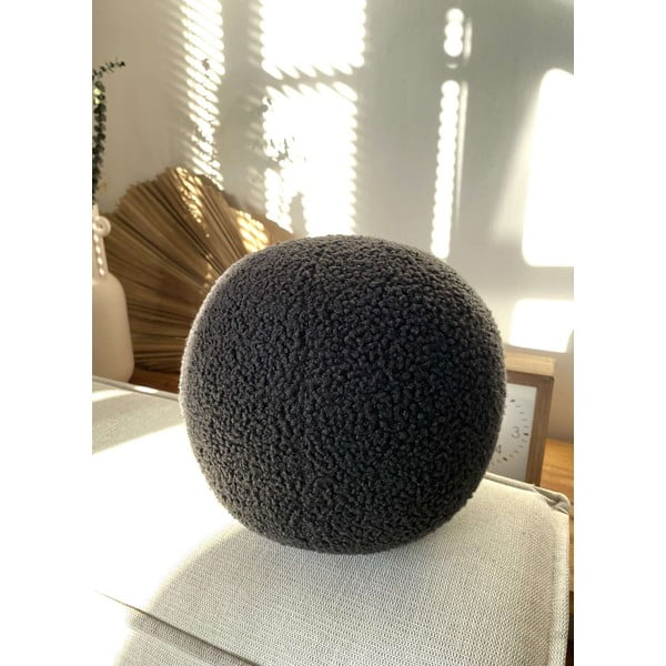 Dekoračný vankúš z materiálu buklé ø 20 cm Top – Mioli Decor-image-3