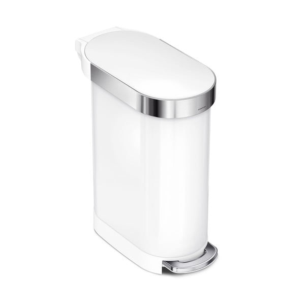 Pedálový oceľový odpadkový kôš 45 l - simplehuman-image-2