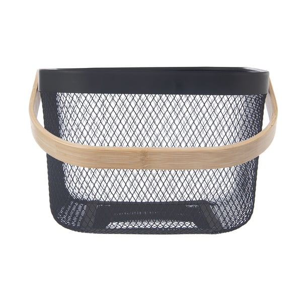 Drôtený kovový košík 24,5x24,5x30 cm Radka – Orion-image-3