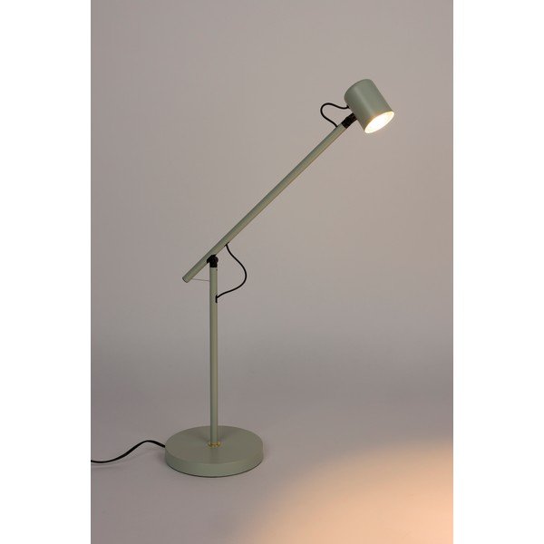 Svetlozelená kovová stolová lampa (výška  45,5 cm) Aero – White Label-image-1