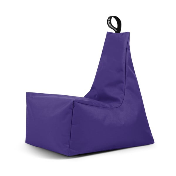 Fialový sedací vak Icy L – So Soft?