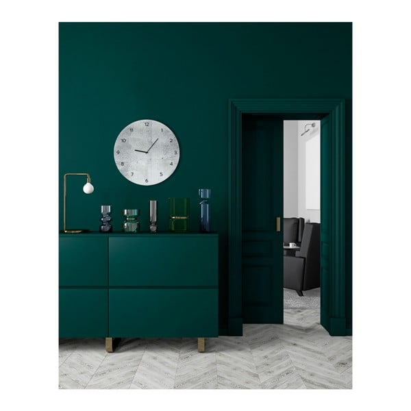 Nástenné hodiny Styler Glassclock Wall, ⌀ 30 cm-image-1