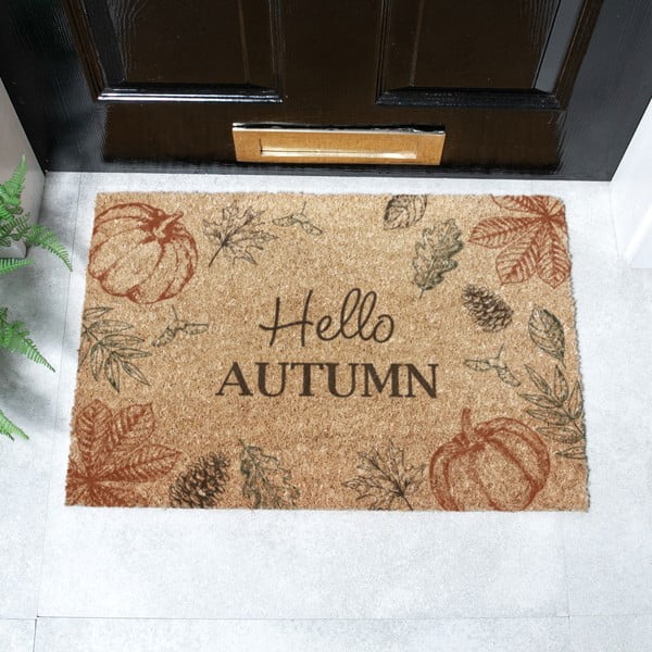 Rohožka z kokosového vlákna 40x60 cm Hello Autumn – Artsy Doormats-image-2