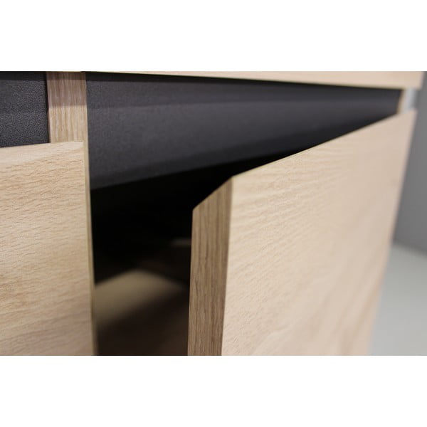 Skrinka na topánky v dekore buka s lavicou Lissabon - Germania-image-1