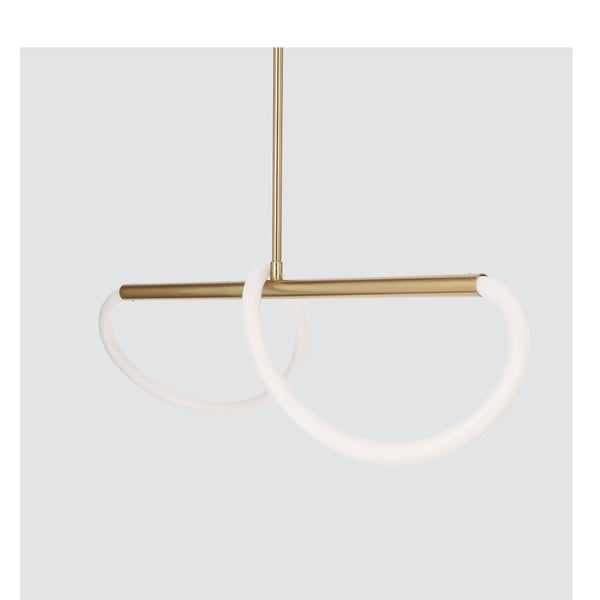 LED závesné svietidlo v zlatej farbe Supreme – Candellux Lighting-image-3