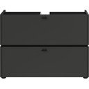 Antracitová skrinka pod umývadlo 80x59 cm Modesto – Germania