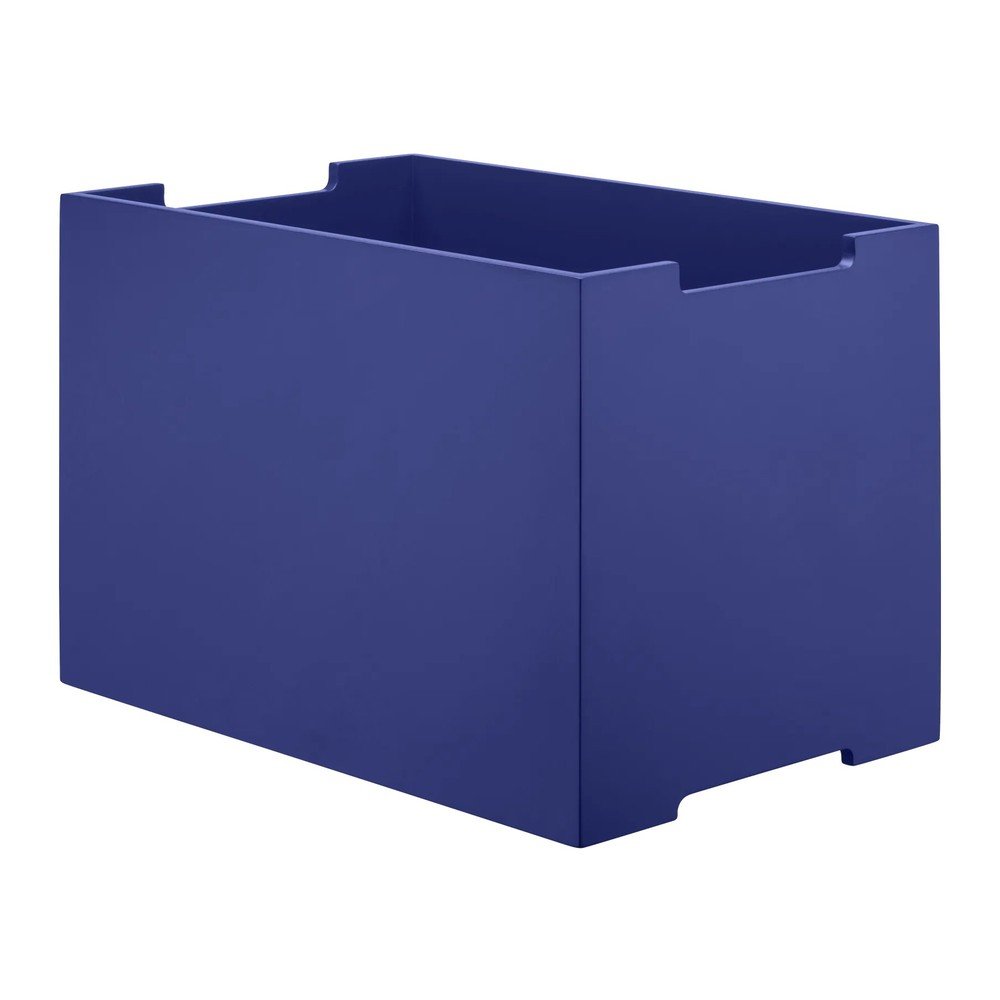 E-shop Modrý úložný box 25x39x27 cm Kasane L – Blomus