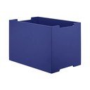 Modrý úložný box 25x39x27 cm Kasane L – Blomus