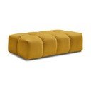 Ženilková podnožka v horčicovej farbe Everest – Bobochic Paris