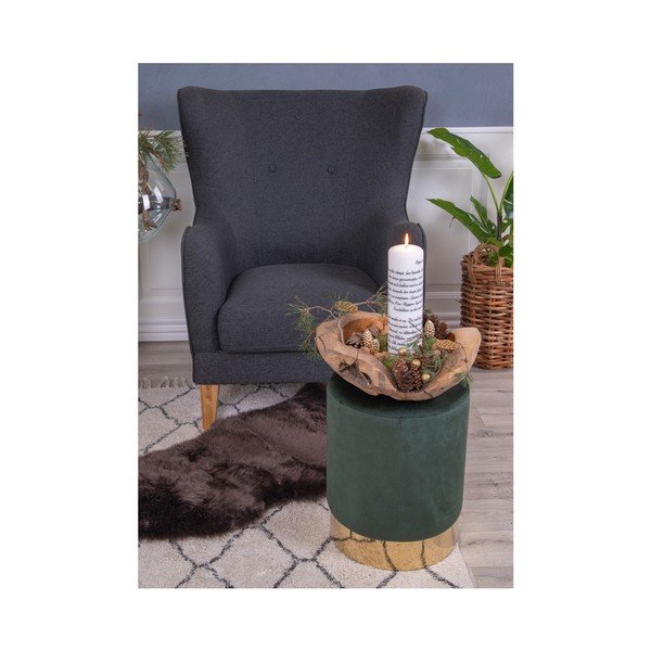 Zelený puf House Nordic Gamby, ø 34 cm-image-1