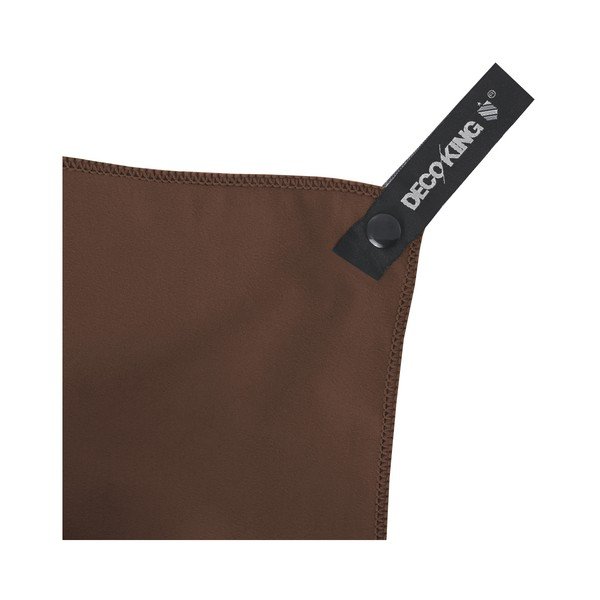 Hnedá rýchloschnúca osuška DecoKing EKEA, 40 × 80 cm-image-4