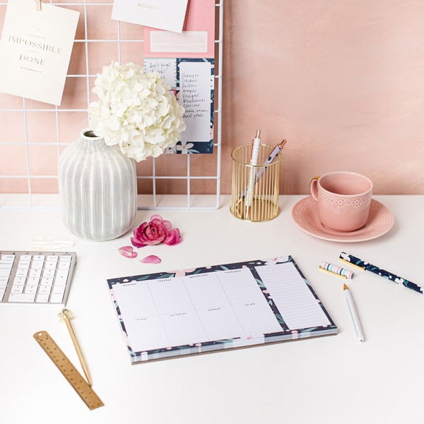 Týždenný plánovač Busy B Navy Blush, 52 strán-image-1