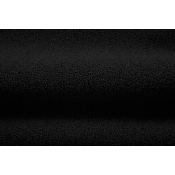 Čierne kreslo z textílie buklé Jenny – Micadoni Home-image-4