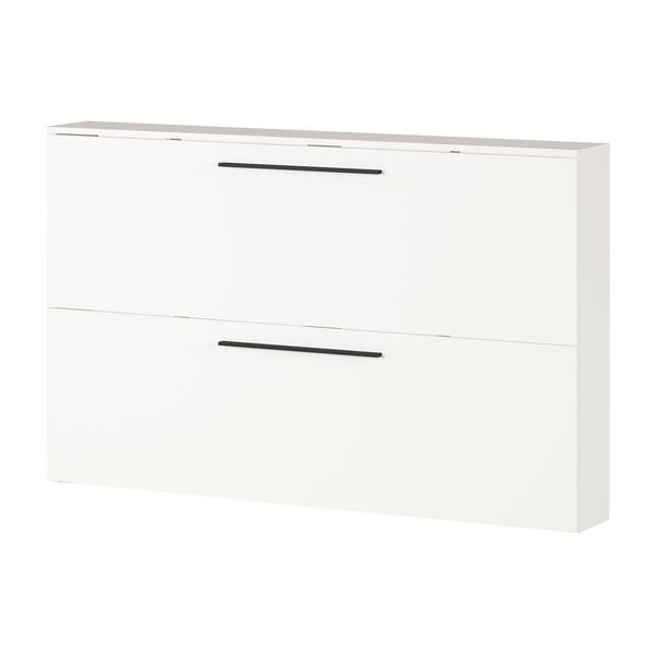 Biela závesná skrinka na topánky Utah - Germania-image-1