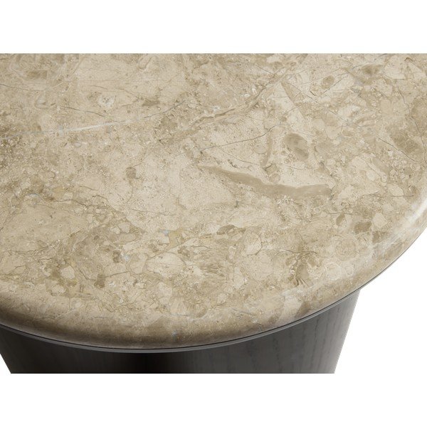 Okrúhly odkladací stolík s mramorovou doskou ø 45 cm Piazze – Unique Furniture-image-2
