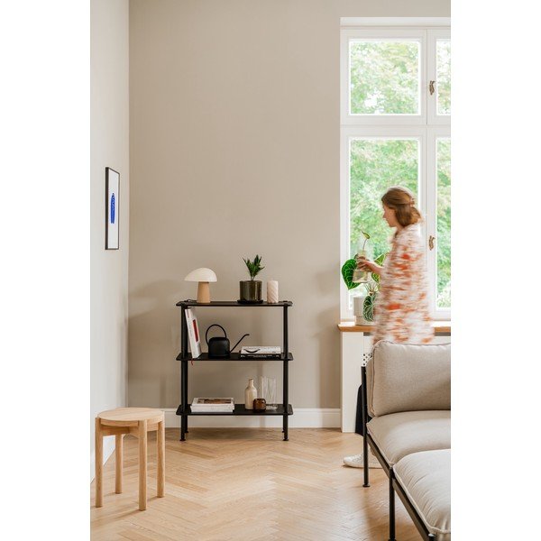 Čierny regál v dekore duba 80x90,5x35 cm Teidi – noo.ma-image-2