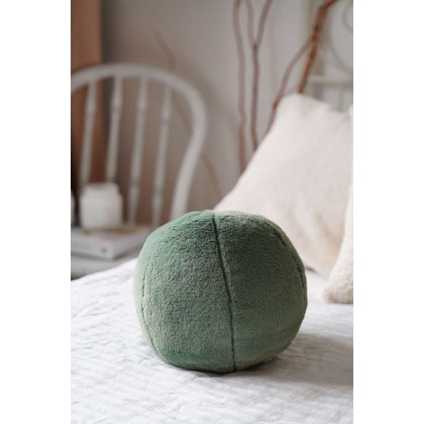 Dekoračný vankúš z mikroplyšu ø 25 cm Top – Mioli Decor-image-1