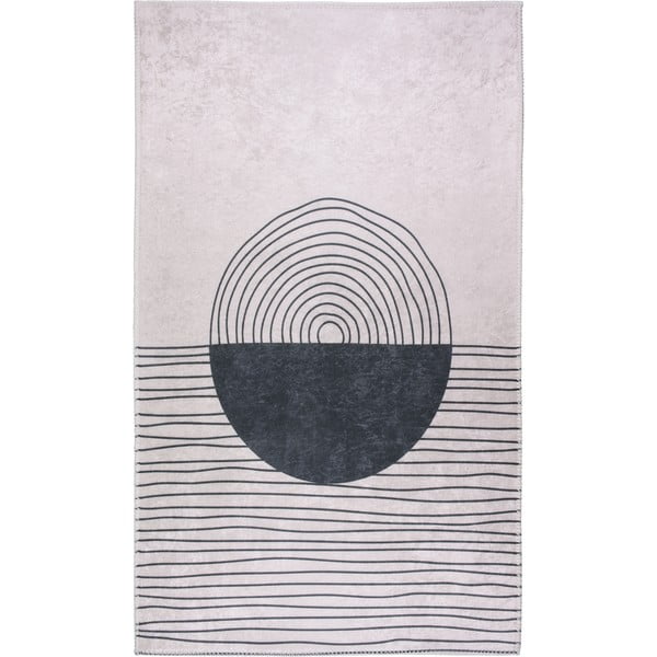 Krémovobiely umývateľný koberec 160x230 cm – Vitaus