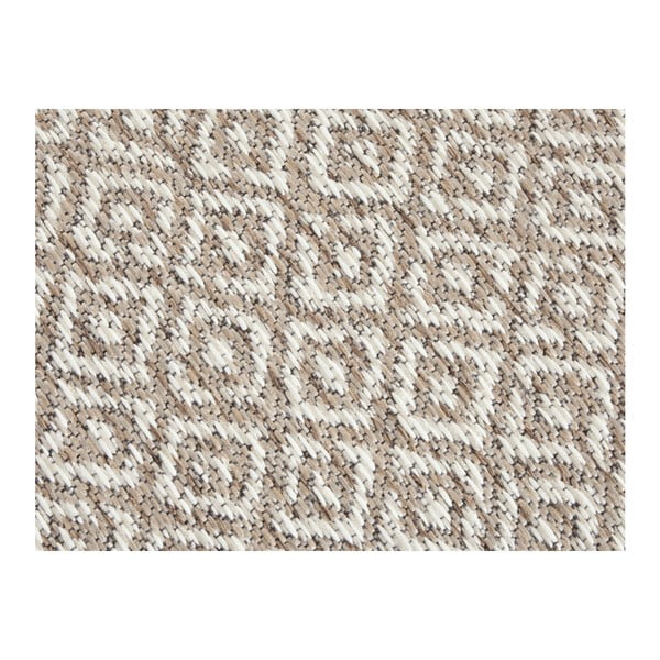 Béžovo-krémový koberec vhodný aj do exteriéru Elle Decoration Bloom Croi×, 160 x 230 cm-image-4