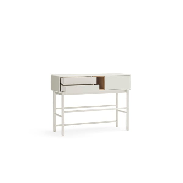 Krémovobiely konzolový stolík 35x120 cm Corvo – Teulat-image-4