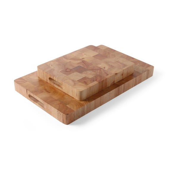 Drevená doska na krájanie Hendi, 52,7 x 32,2 cm-image-1