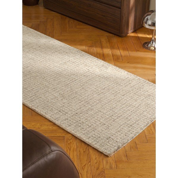 Béžový vlnený behúň 80x250 cm Eloise – Hanse Home-image-3